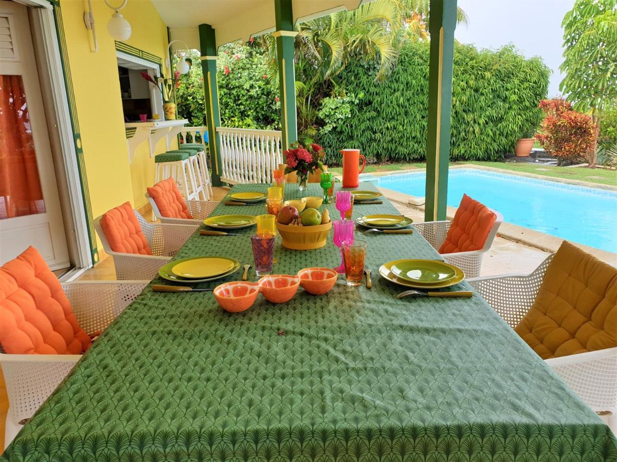 Villa Guadeloupe Saint Francois Acces Mer Piscine Iguana Bay - Villa Zagadi Kültér fotó